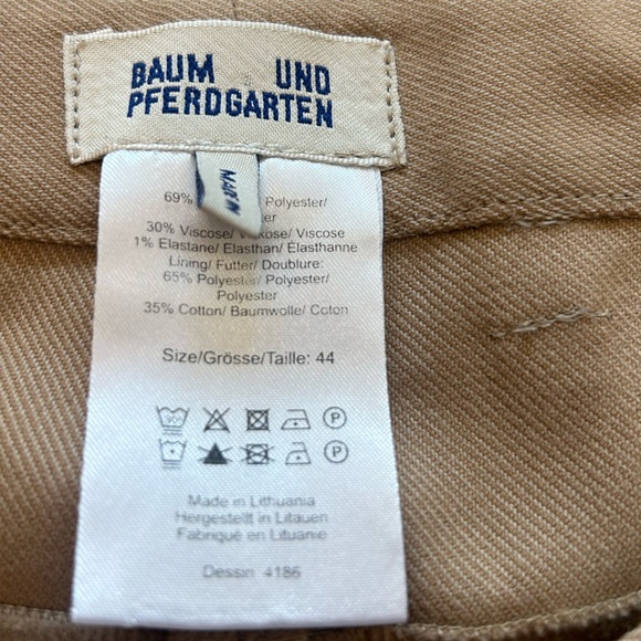Baum Und Pferdgarten size 44 classic beige trouser great vintage/used condition - Picture 12 of 12